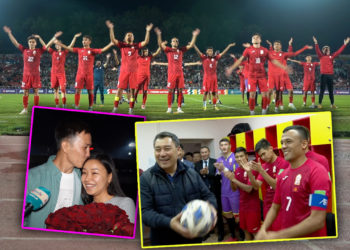 Ай, футбол, кызыктарга бай футбол! Кураманы колдогон ажо, сүйүктүүсүнүн колун сураган жигит…