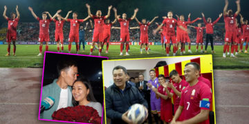 Ай, футбол, кызыктарга бай футбол! Кураманы колдогон ажо, сүйүктүүсүнүн колун сураган жигит…