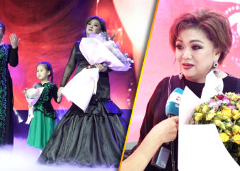 Күйөрманы бата берсе көзүнө жаш алып… Динара Акулованын концертинен репортаж