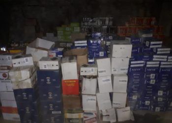 «Жалпы баасы 10 миллион сомго жакын». Жасалма акциздик маркалары бар спирт ичимдиктери аныкталды