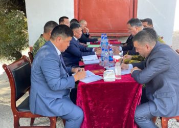 Лейлек районундагы чек арачылар күчөтүлгөн тартипте кызмат өтөөгө өтүштү