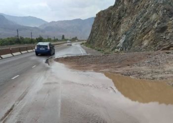 Боом капчыгайында таштарды кулатып түшүрүү иштери жүргүзүлөт