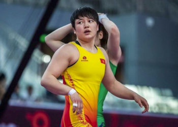 Мээрим Жуманазарова Дүйнө чемпиондугунда чейрек финалга чыкты