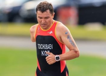 Кыргызстандык Нурбек Тойчубаев паратриатлон боюнча Дүйнө кубогунда алтын медаль алды