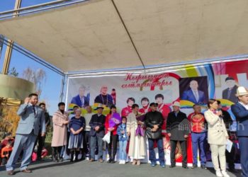 Талас Олимпиада оюндарынын катышуучуларын тосуп алды (видео)