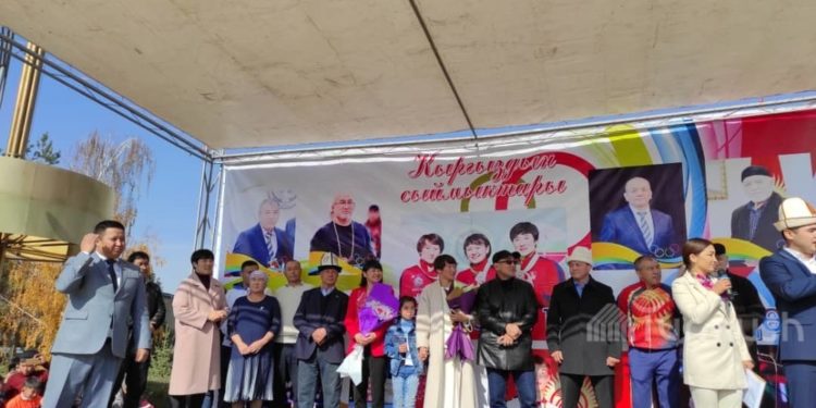 Талас Олимпиада оюндарынын катышуучуларын тосуп алды (видео)