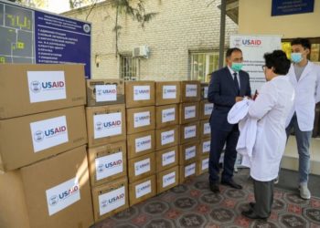 COVID-19. АКШ Кыргызстанга 1 миллион сомдук гуманитардык жардам берди