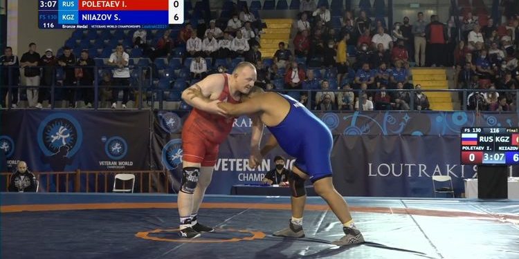 Сааданбек Ниязов ардагерлер арасындагы Дүйнө чемпиондугунда коло медалга ээ болду