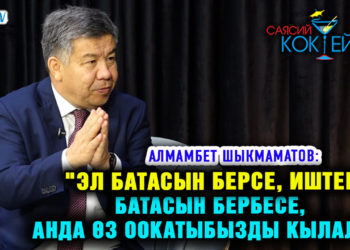 Алмамбет Шыкмаматов: «Фейктер — бул жан дүйнөсү булганган адамдар» / #Саясий_коктейль