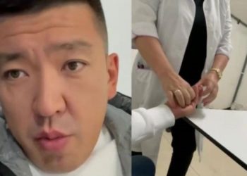 Медкызматкерлерге пранк жасаган казакстандык блогер жазаланышы мүмкүн (видео)