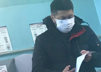 Ички иштер министрлиги шайлоочунун бет кабындагы белги боюнча жооп берди