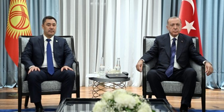 Садыр Жапаров Түркиянын президенти Режеп Тайип Эрдоган менен жолукту. Эмнелер талкууланды?
