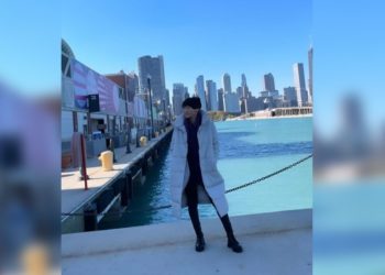 Айсулуу Тыныбекова Чикагодо. Аны мекендештер кантип тосуп алышты (видео)