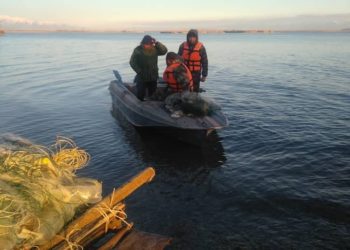 Ысык-Көлдө 4100 метр балык уулоочу тор табылды (сүрөт)