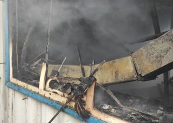 Бишкекте цехтен чыккан өрт 4 жашар кыздын өмүрүн алды (сүрөт)