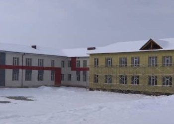 Таластын Арал айылында салынып жаткан мектеп ушул жылдын аягына чейин пайдаланууга берилет
