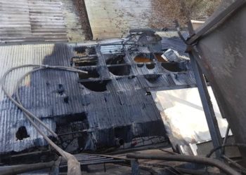 Бишкектеги «Алтын Казына» кафесинде чыккан өрт чектөөгө алынды (сүрөт)