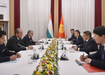 Акылбек Жапаров Тажикстандын премьер-министринин орун басары менен жолукту