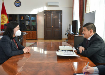 Акылбек Жапаров Кытай элчиси менен жолукту. Эмнелер талкууланды?