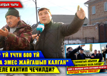 Кошуналардын чыры. “Бир үй үчүн 600 үй туура эмес жайгашып калган”. Маселе кантип чечилди?