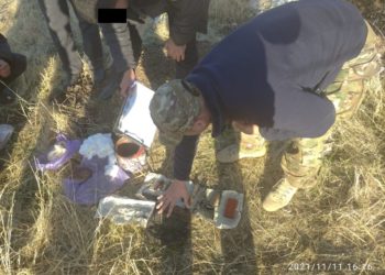 Чүйдө курал-жарак жана ок-дарылар сакталган жай табылды (видео)