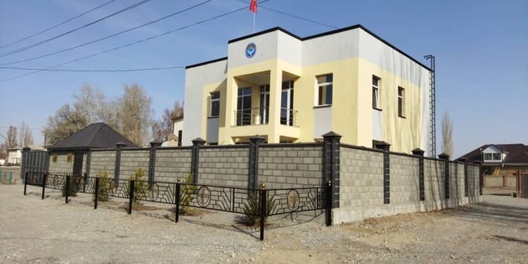 УКМКнын Ат-Башы райондук бөлүмүнө жаңы имарат курулду (сүрөт)