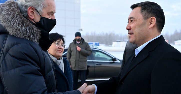 Президент Садыр Жапаров Санкт-Петербург шаарына барды (сүрөт)