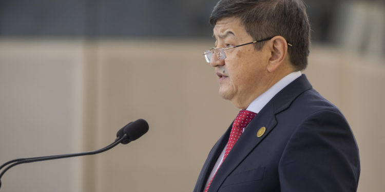 Акылбек Жапаров жумушчу сапары менен Ош облусунда жүрөт