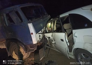 Нарындагы жол кырсыкта 4 адам жаракат алды (сүрөт)