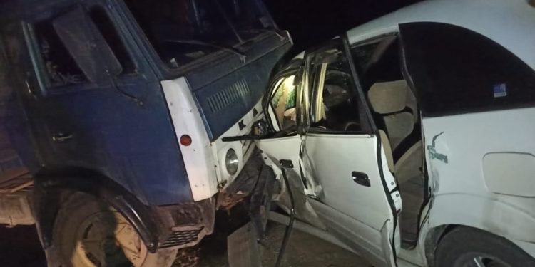 Нарындагы жол кырсыкта 4 адам жаракат алды (сүрөт)