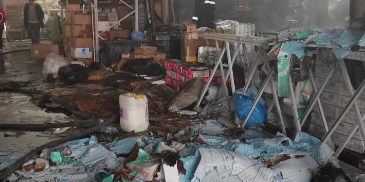 Бишкектеги кампадан чыккан өрт чектөөгө алынды