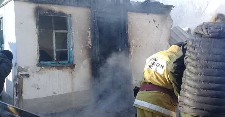 Ысык-Көлдөгү үч баланын өмүрүн алган өрт. Кырсык болгон жерден сүрөттөр