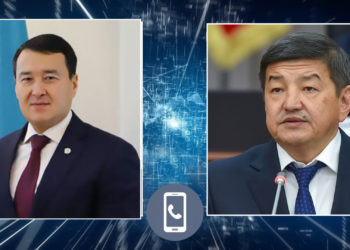 Кыргыз менен казактын өкмөт башчылары телефон аркылуу сүйлөштү. Эмне тууралуу кеп болду?