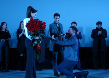 Вайнер Медер Нуркадыров сүйүктүүсү Нуриза Бектурованын колун сурады