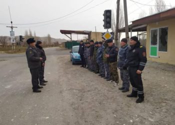 ИИМ: Баткенде абал тынч. Милиция кызматкерлери күчөтүлгөн тартипте кызмат өтөшүүдө