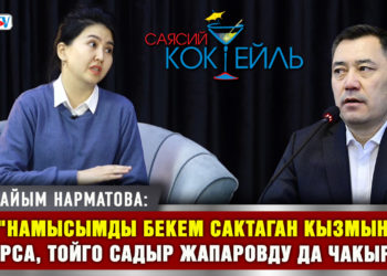 Нарматова: «Президенттин маегинен Акаев аппак, мен капкара экенимди билдим» #Саясий_коктейль