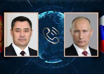 Садыр Жапаров Владимир Путин менен телефон аркылуу сүйлөштү