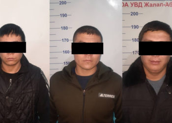 Ала-Букада 3 эркек киши кен казган ишканадан алтын карактап, ок чыгарышкан