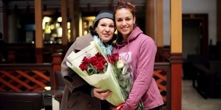 Антонина Шевченко Бишкекке келди (сүрөт)