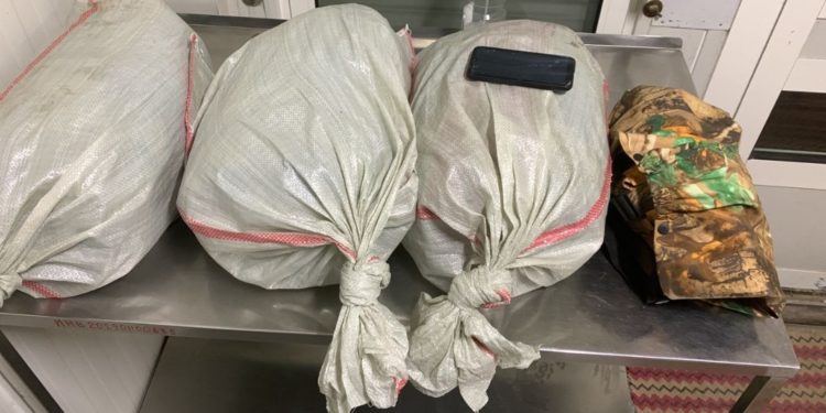 Кыргыз-казак чек арасынан 12 килограмм баңгизат алып өтүүнү көздөгөн жарандар кармалды