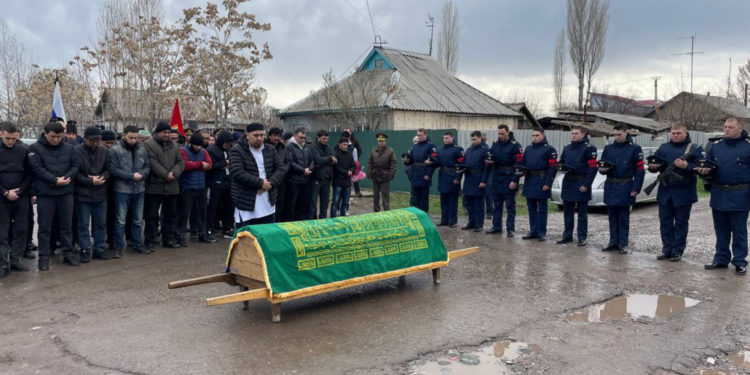 Украинада каза болгон Кыргызстанда туулуп, кийин Орусиянын жарандыгын алган Рустам Зарифулин жерге берилди