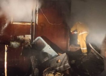 Сокулукта вагондон өрт чыгып, 51 жаштагы эркек киши каза болду