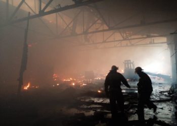 Бишкекте цехтен өрт чыкты