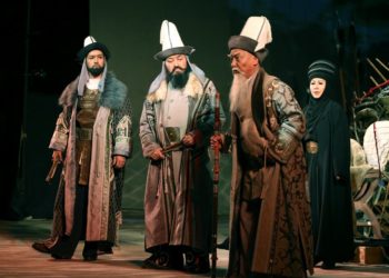 Кыргыз улуттук академиялык драма театры оңдоо иштеринен кийин ачылды