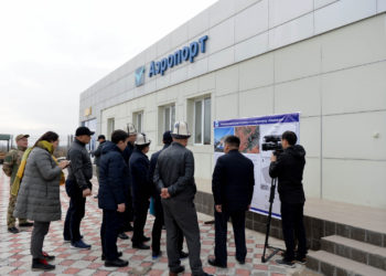 Кербен аэропортун ушул жылы ишке киргизүү тапшырылды