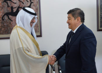 Акылбек Жапаров Сауд Аравиянын элчисин кабыл алды