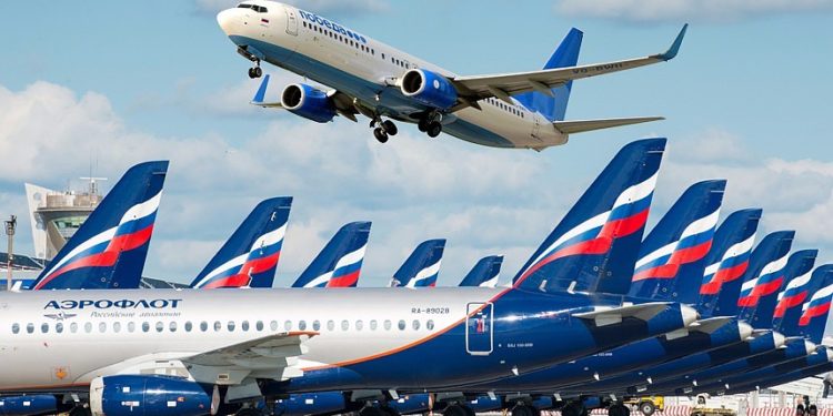 «Аэрофлот» Кыргызстанга учкан каттамдарын токтотту