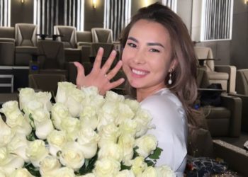 Ырчы Аяна Касымова турмушка чыгат. Сүйүктүүсү ырчынын туулган күнүндө колун сурады