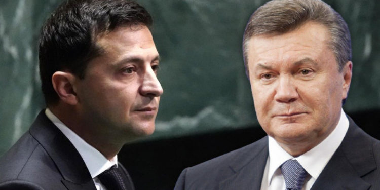 «Жеке сиз кан төгүүнү токтотууга милдеттүүсүз». Янукович Зеленскийге кайрылды
