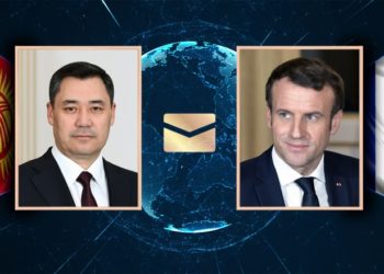 Садыр Жапаров Эмманюэль Макронду Франциянын президенти кызматына кайра шайланышы менен куттуктады